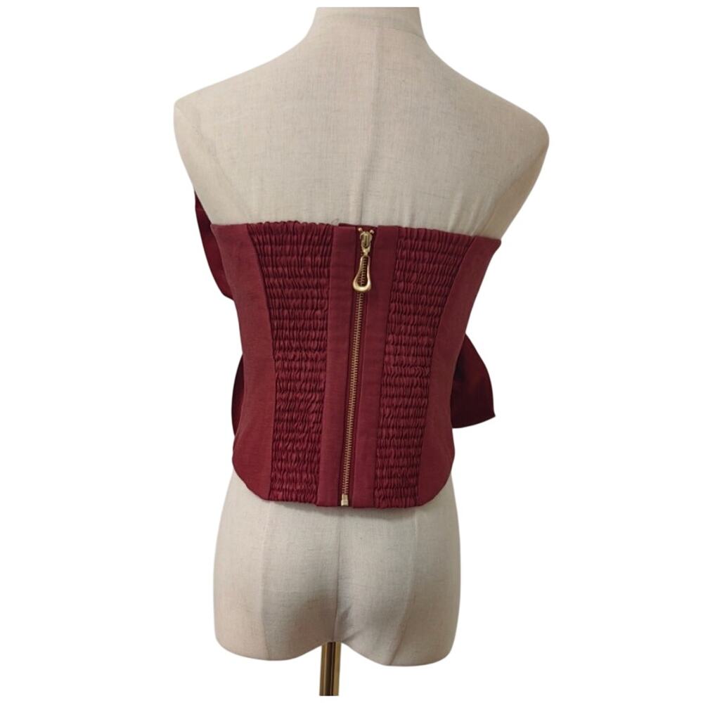 Aje Isla ruffled top US 4 - Picture 8 of 14